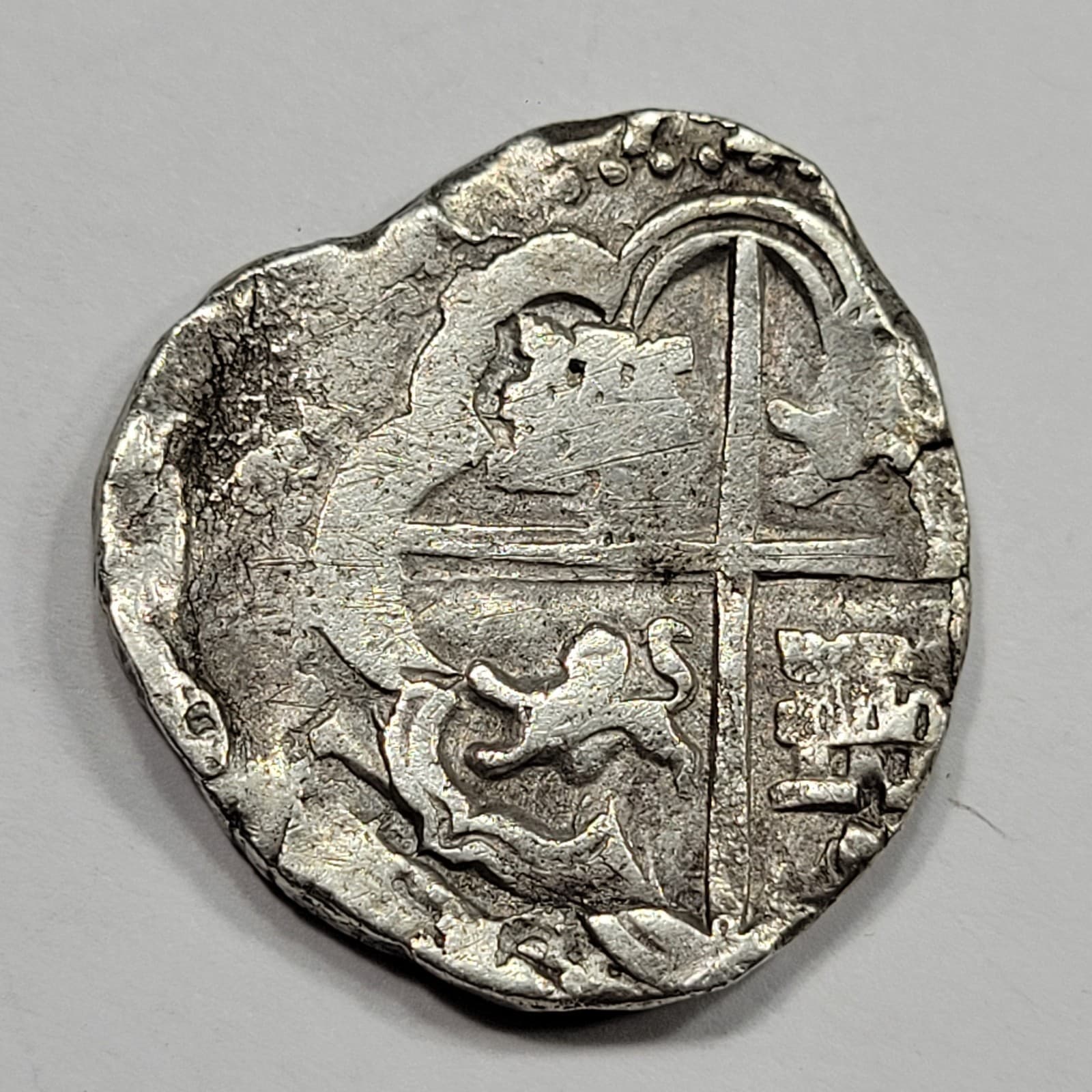 1636-1647 Cob 4 Reales Potosi Bolivia Assayer TR Spanish Colonial Nice *K808