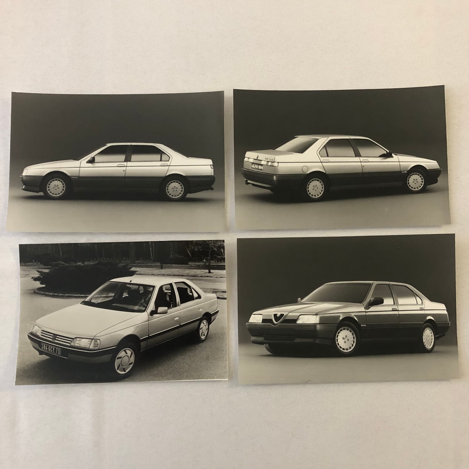 1987 Pininfarina Press Kit Ferrari F40 Alfa Romeo 164 Cadillac Allante Peugeot 6