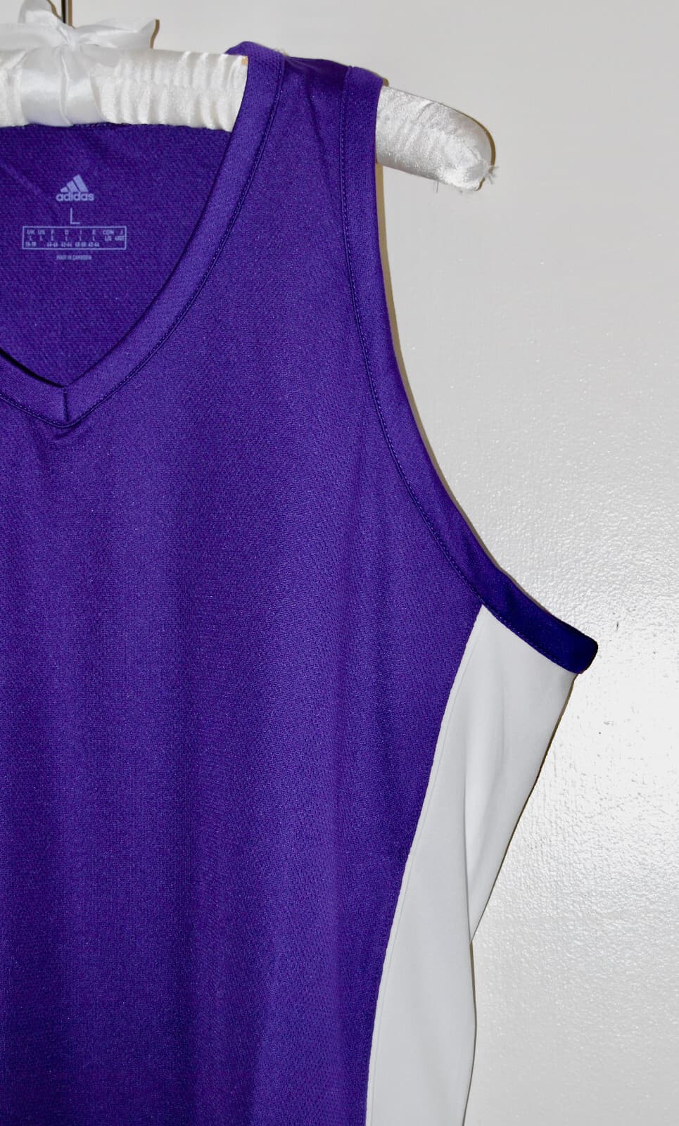 NWT adidas Women's Royal Purple Team N3XT Prime Basketball Tank sz 2XL 5