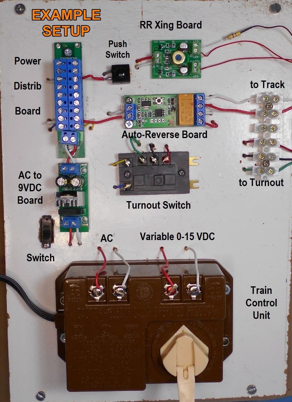 Power Distribution Board Kit for Model Trains 4