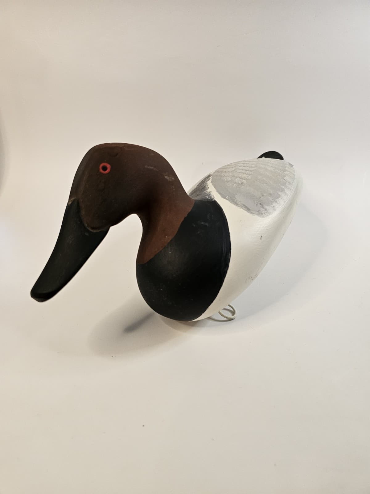 Captain Harry Jobes Canvasback Duck Decoy Signed 1996 4