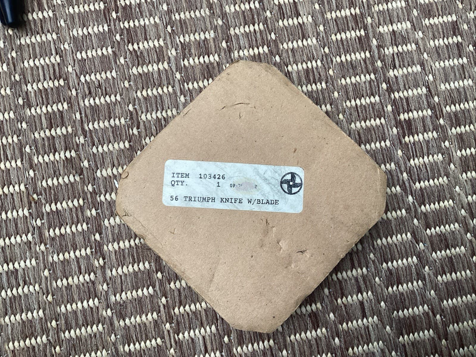 SPECO TRIUMPH #56 MEAT GRINDER KNIFE HOLDER W/BLADE ,OEM#103426 4