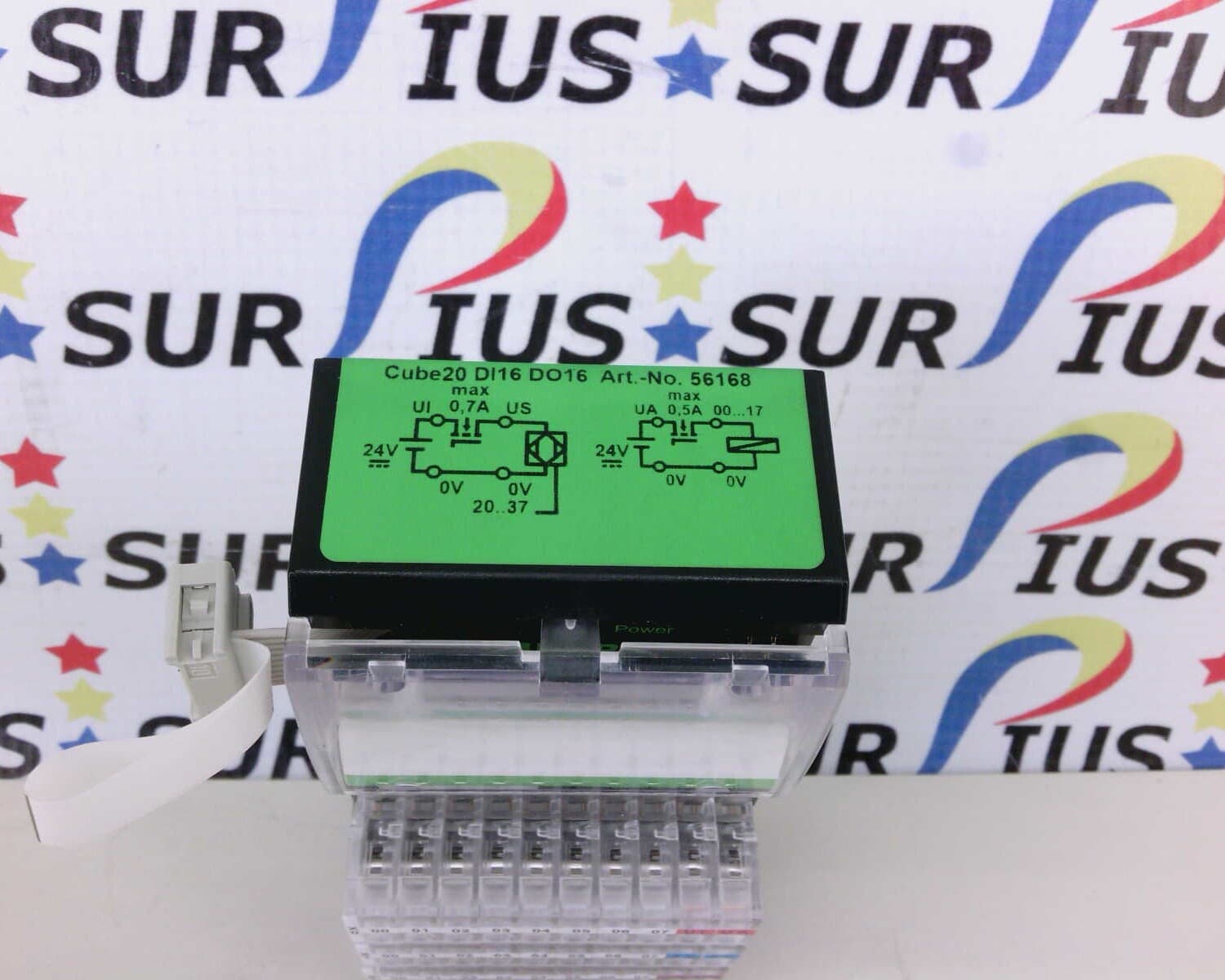 NSSP Murr Elektronik 56168 Cube20 Digital I/O Module DI16 DO16 3