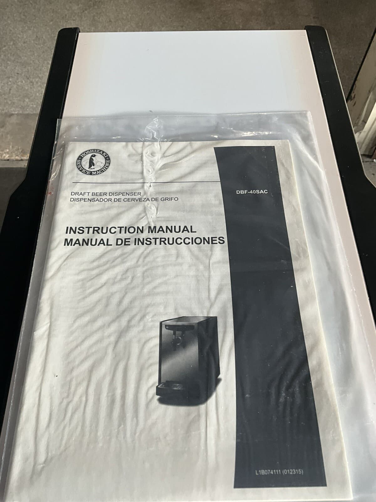 Hoshizaki Lancer DBF-40SAC 13" Kegerator Refrigerated Beer Dispenser w/ Faucet 6