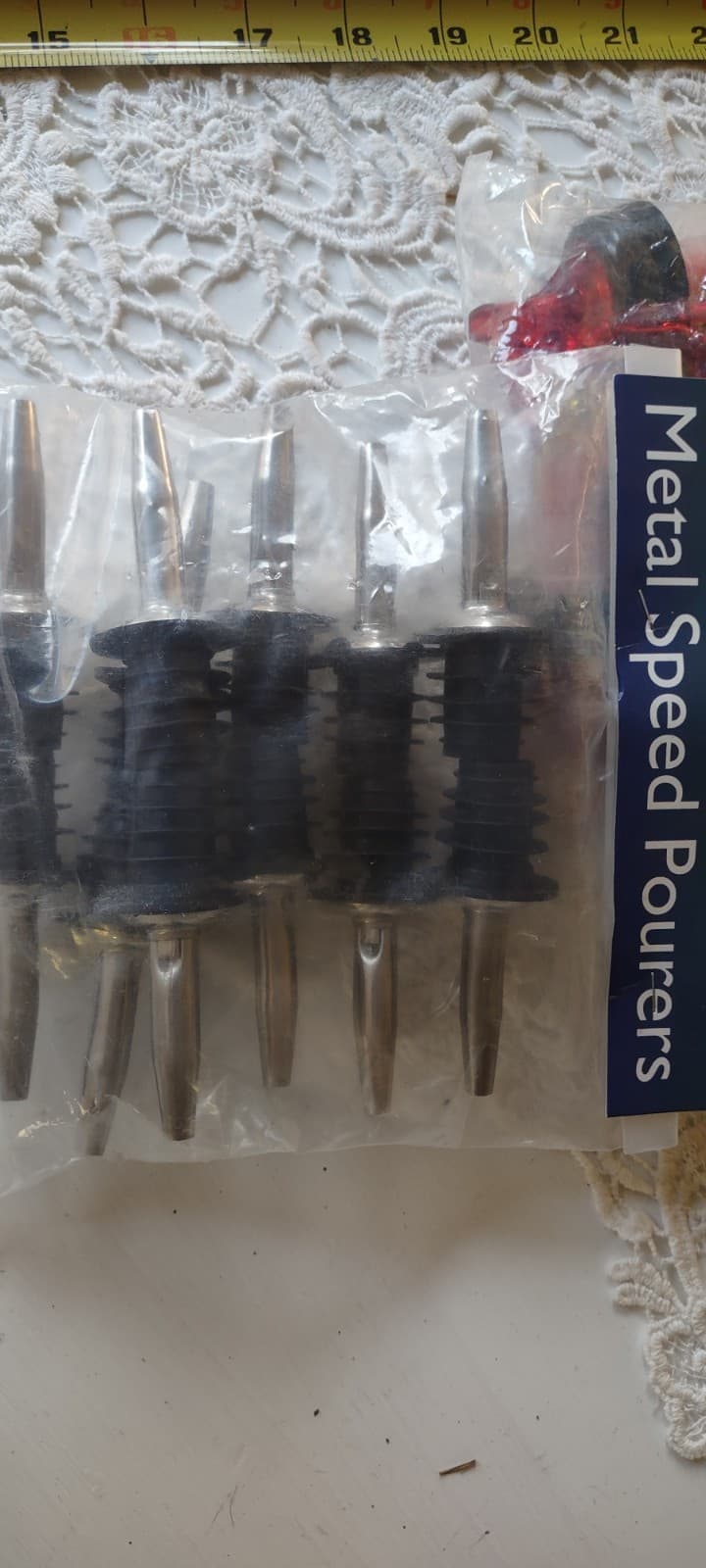 Measured Liquor Bottle Pourers 24- 1 oz and 1.5 oz Quick Shot Bar pour Spouts  6