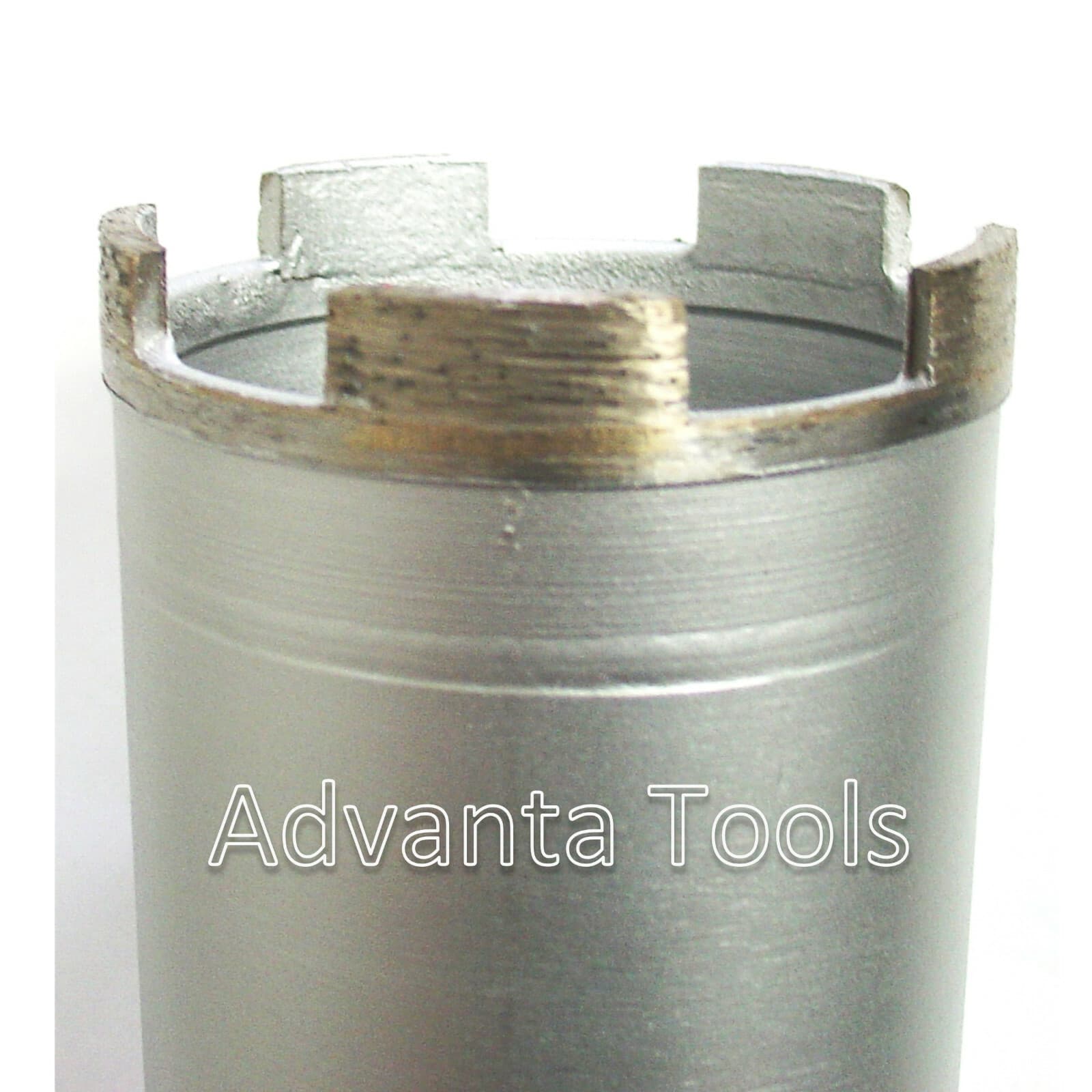 3” Dry Diamond Core Drill Bit for Hard Concrete Masonry - Short Barrel Tube 4