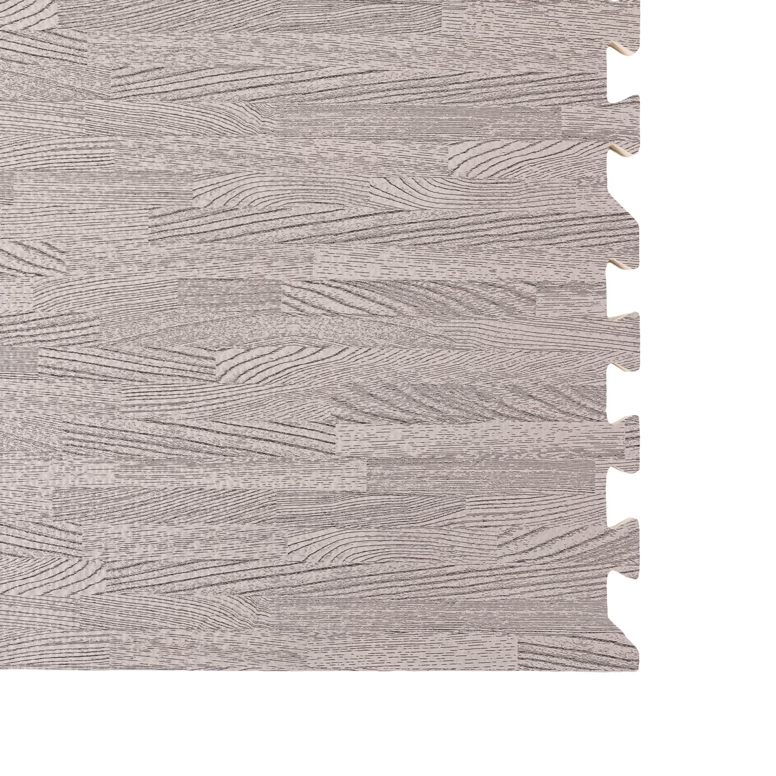 25 PCS Thick Printed Foam Tiles Exercise Tiles Mat Wood Grain Flooring Tiles 6