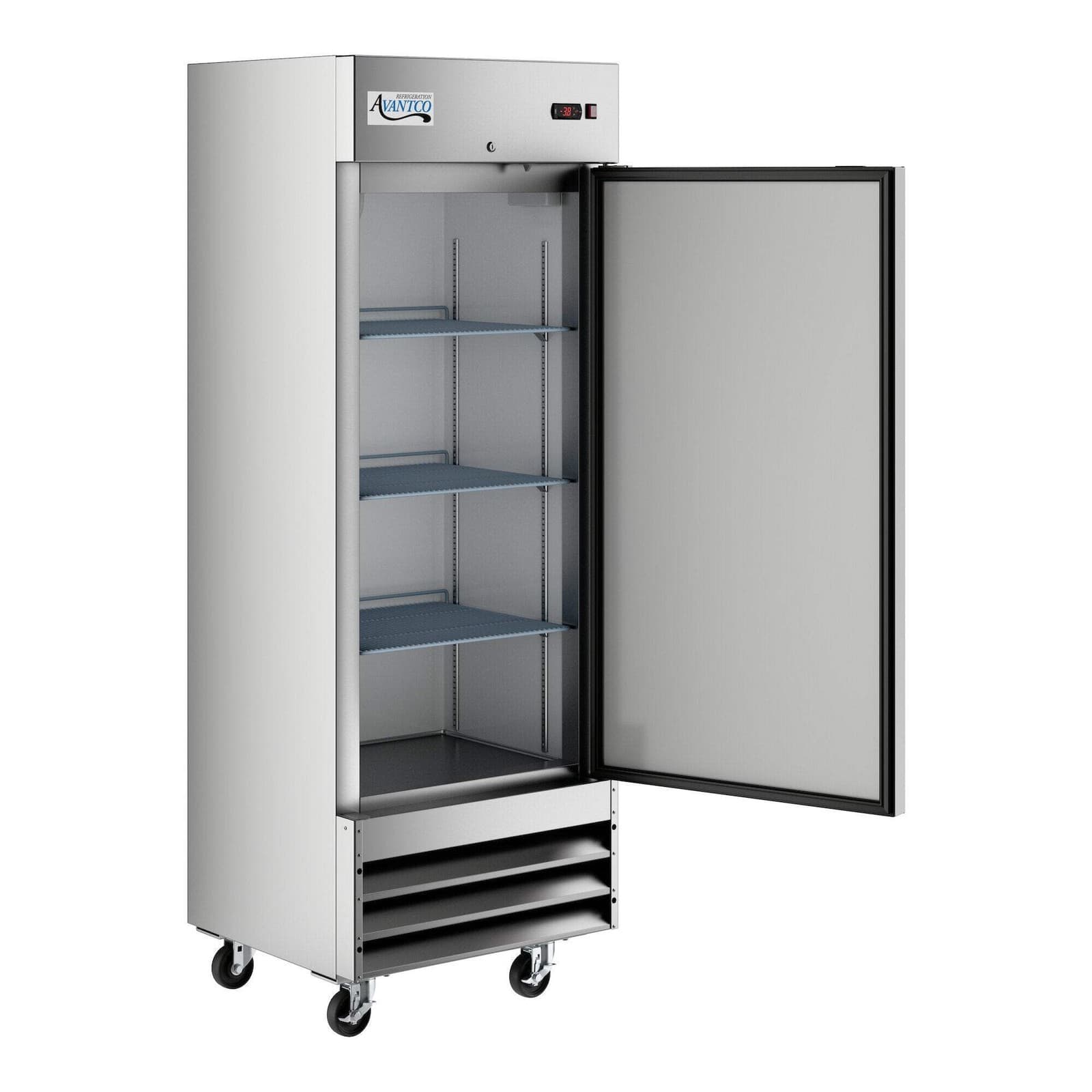29" Solid Door Reach-In Freezer 3