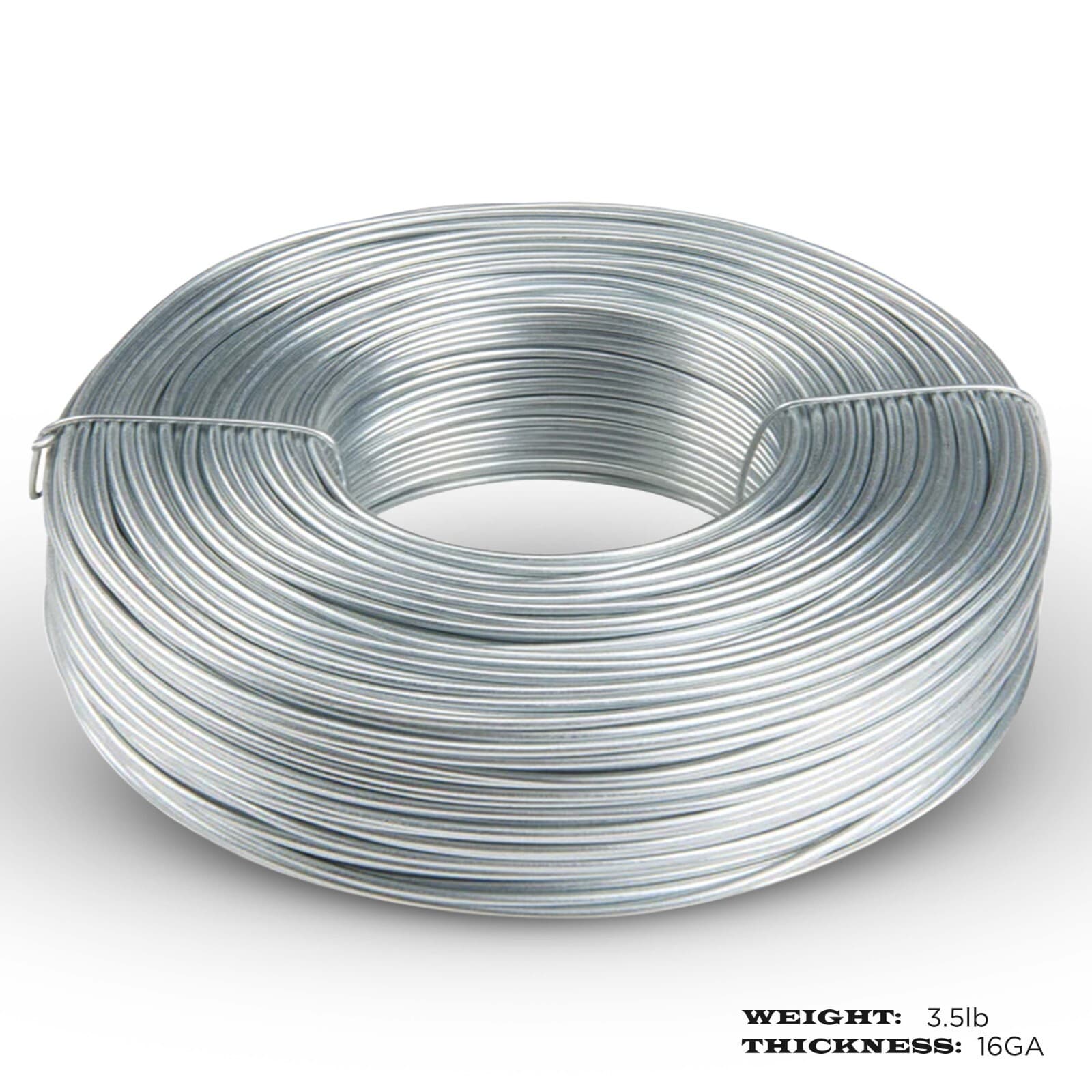 Stainless Steel Tie Wire, 16 Gauge , 3.35lb Rolls 1 - 100 Qty SIMBA STEEL