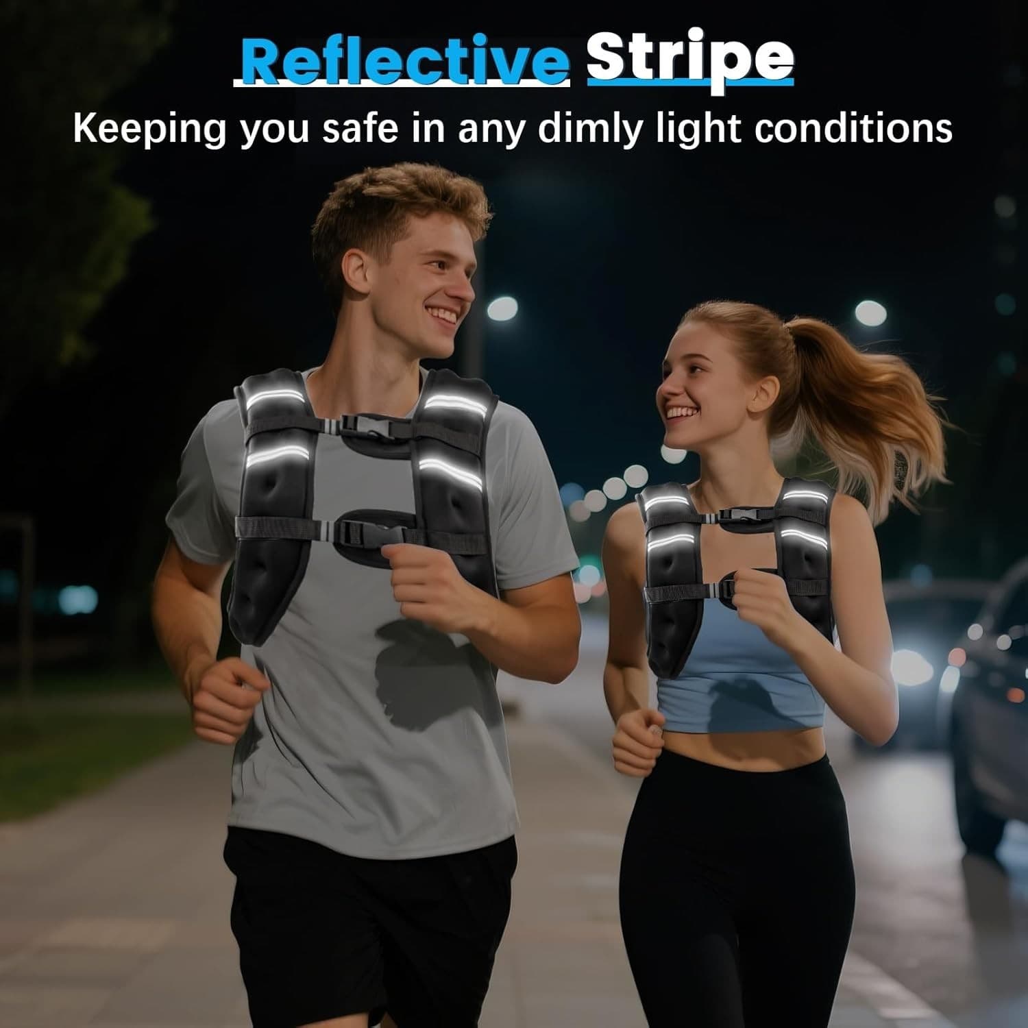 12lb Adjustable Neoprene Weighted Vest - Perfect for Strength & Cardio Training 5