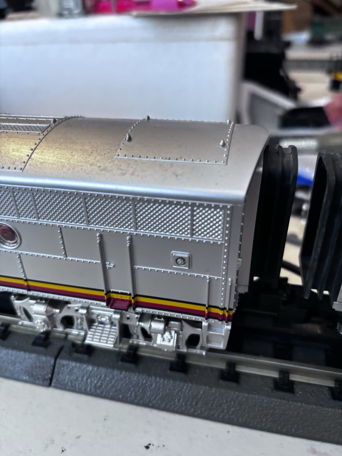 Rail King MTH Santa Fe F-3 ABA Diesel Set Proto Sound 3