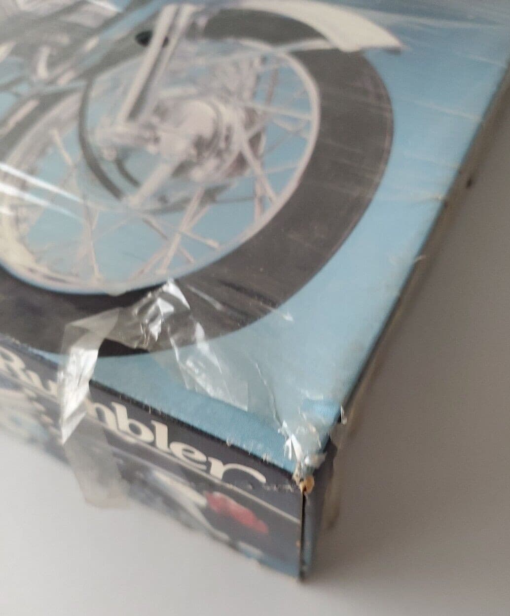 GREASE 2 VINTAGE 1982 REVELL YAMAHA 350 RYDELL RUMBLER MOTORCYCLE 1/8  MODEL KIT 3