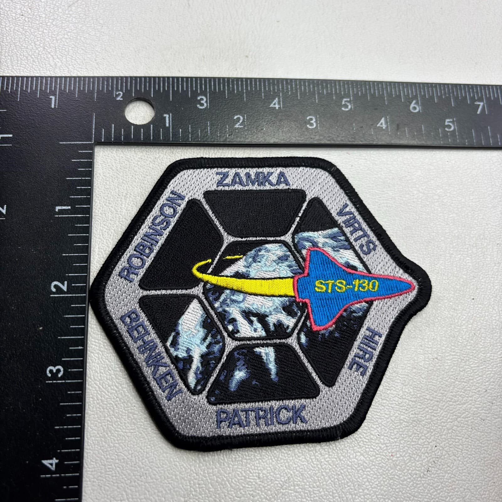 NASA Space Shuttle ENDEAVOUR Mission STS-130 Astronaut Patch 55KD