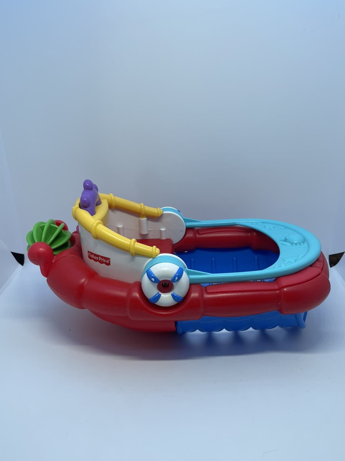 AMAZING ANIMALS TUBTIME TUGBOAT By FISHER PRICE 2007 TUGBOAT ONLY