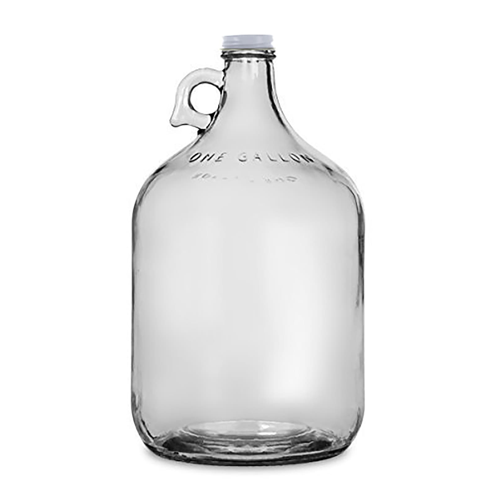 Home Brew Ohio One Gallon Glass Jug with 38mm Cap with Hole and Airlock Set of 4 4