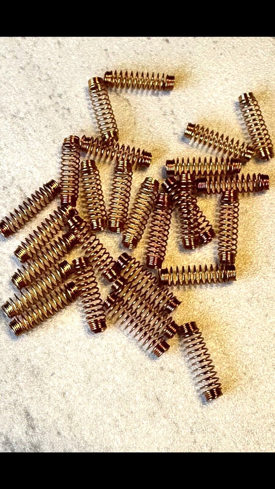 25 Pk Of 7/16" Long Lock Springs For Schlage Kwikset And Others. Locksmith Rekey