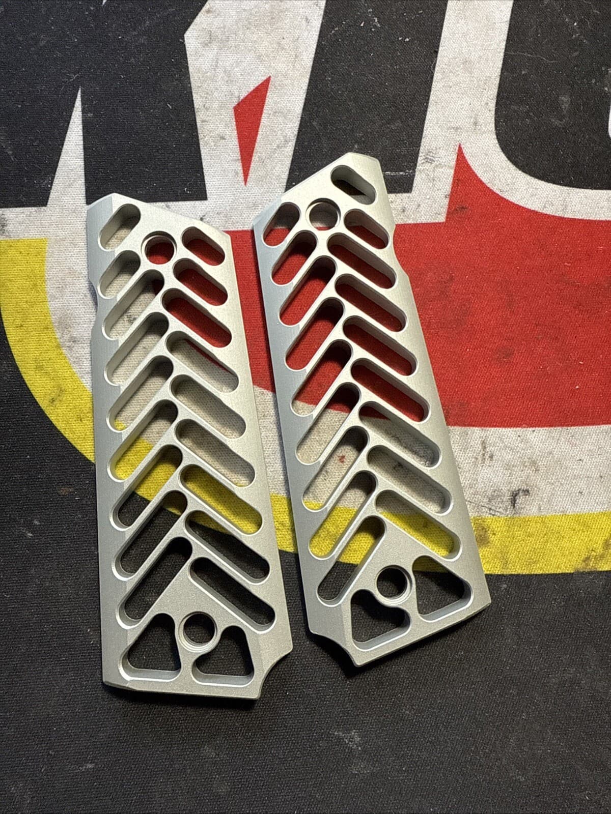 paintball autococker aluminum fish net grips