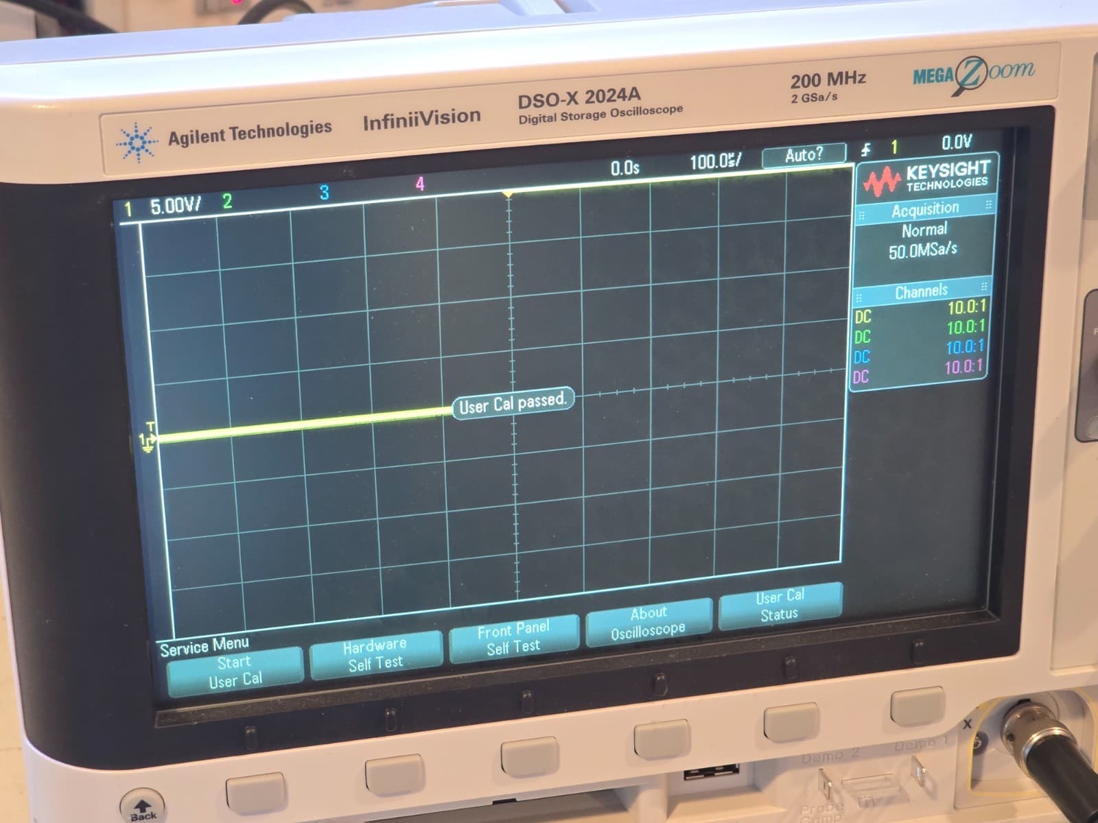 Agilent DSOX2024A Digital Storage Oscilloscope 200MHz 4GSa/s 4 Channel #4 5