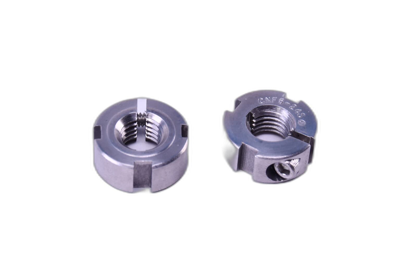 2 Whittet-Higgins CNF5-24S Clampnut .312-24 Austenitic Stainless Steel