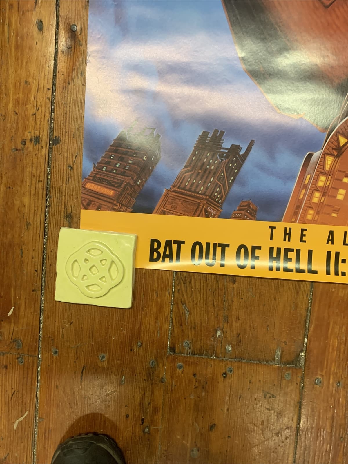 MEAT LOAF  EVERYTHING LOUDER WORLD  TOUR  -  ORIGINAL ROLLED ROCK CONCERT POSTER 5