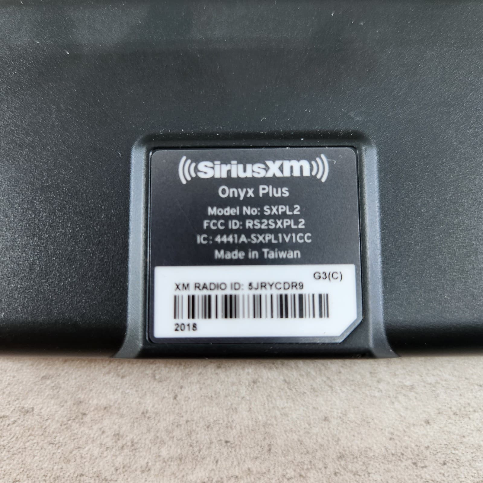 Working SIRIUS XM Satellite Radio Receiver Onyx Plus SXPL2 No Cords Not Active 6