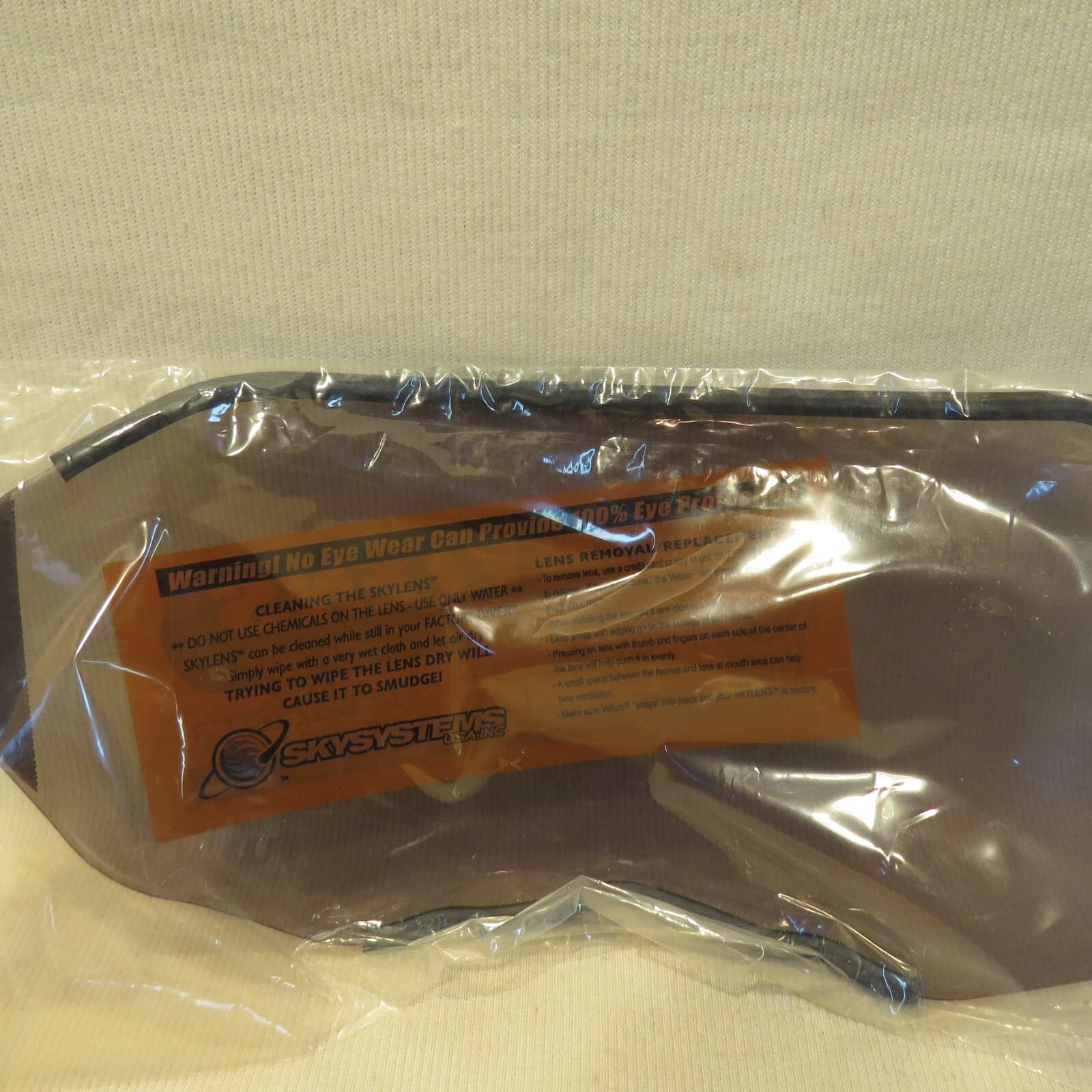 SkySystems Black Factory Diver or Sidewinder Helmets Replacement Lens Skydiving 4