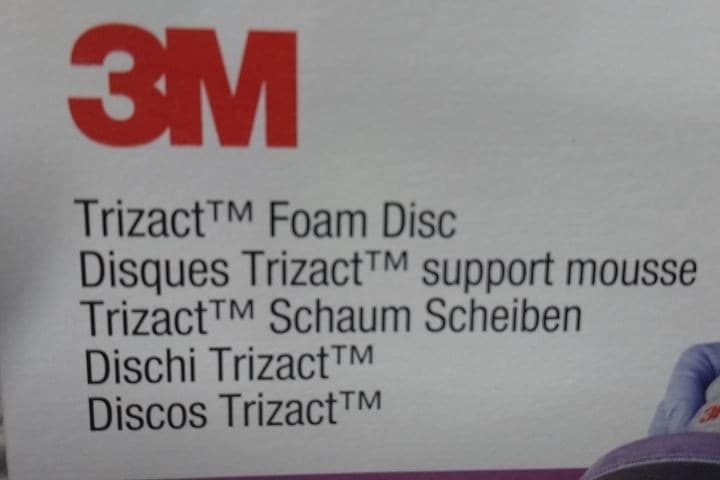 3M Trizact 02096 15 Pk 5 In Diameter Abrasive Foam Disc (AW) 2