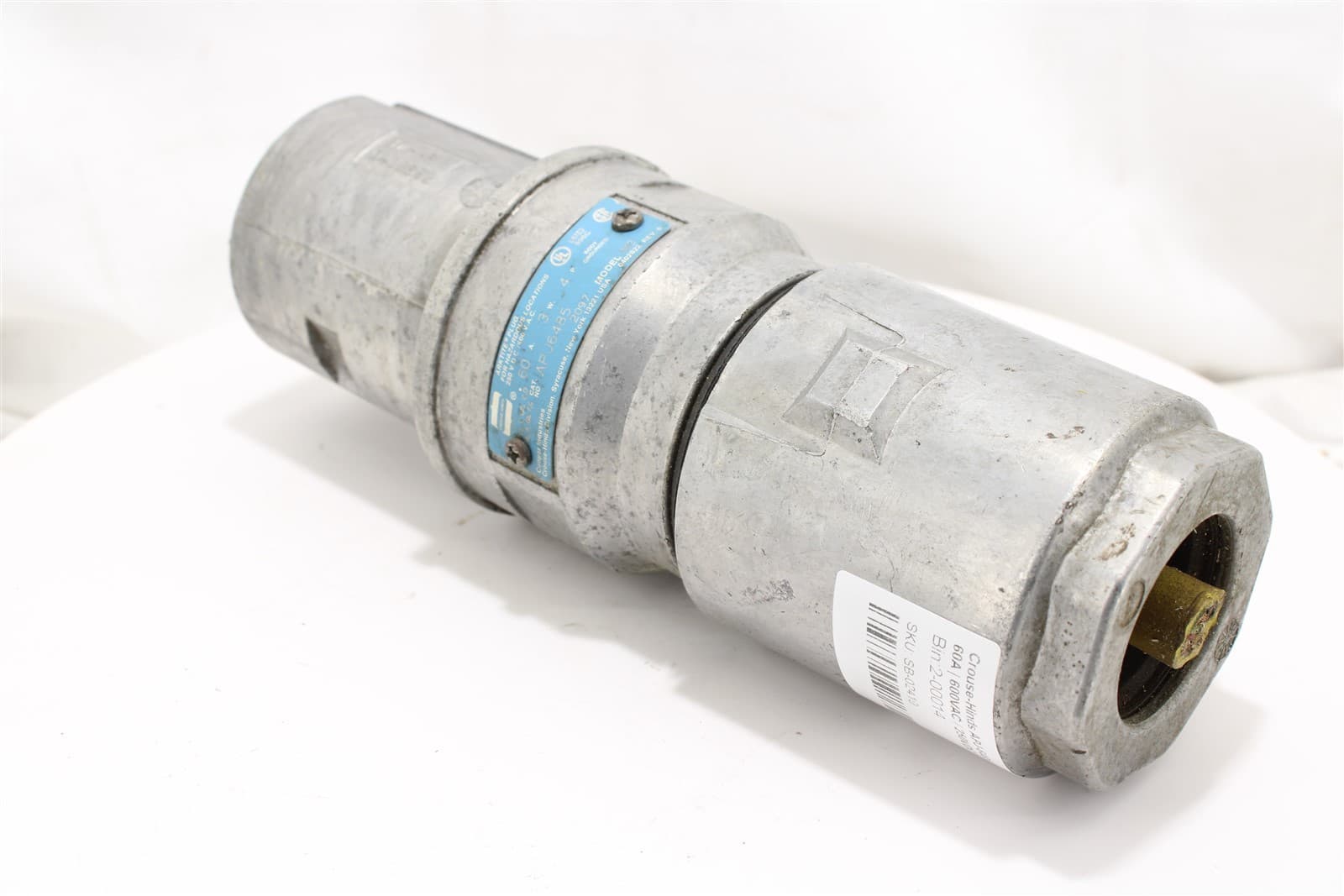 Crouse-Hinds APJ-6485 Arktite Plug | 60A | 600VAC / 250VDC | 4-Pole 2