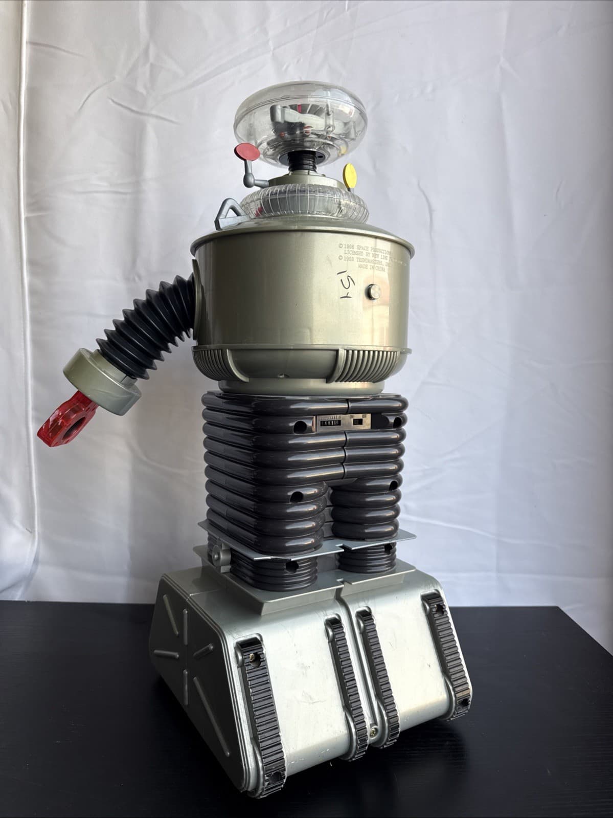 1998 TRENDMASTERS LOST IN SPACE 24”  NO REMOTE CONTROL  B-9 ROBOT  Untested Read 5