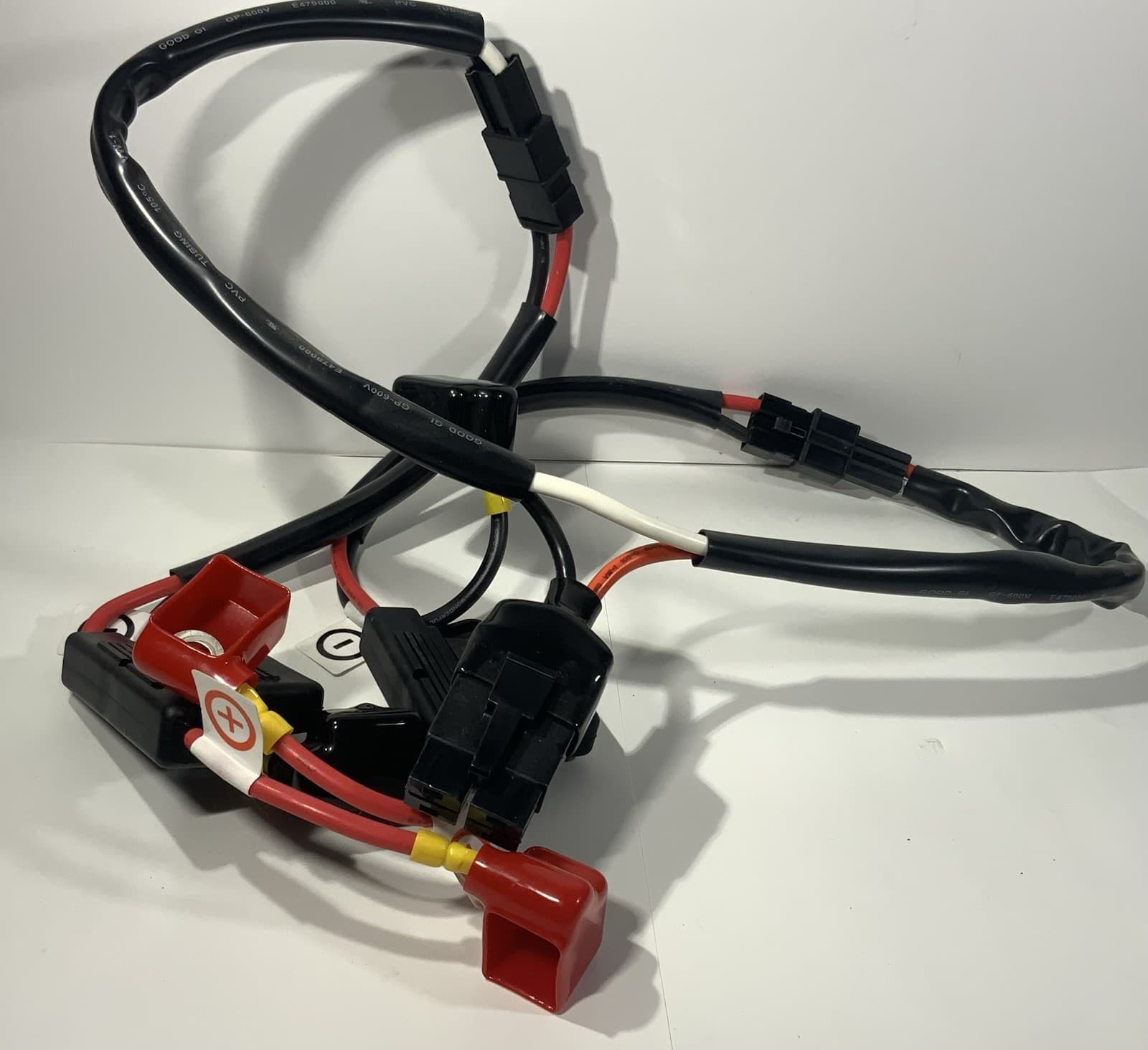 Electric Wheelchair Power Cable - Tested - Connects 2 Batteries To DLX-PM50A 4