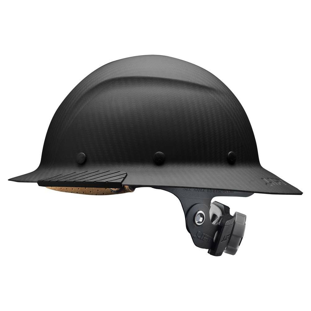 Lift Safety HDFM-17KG Dax Carbon Fiber Composite Hard Hat- Matte Black 3