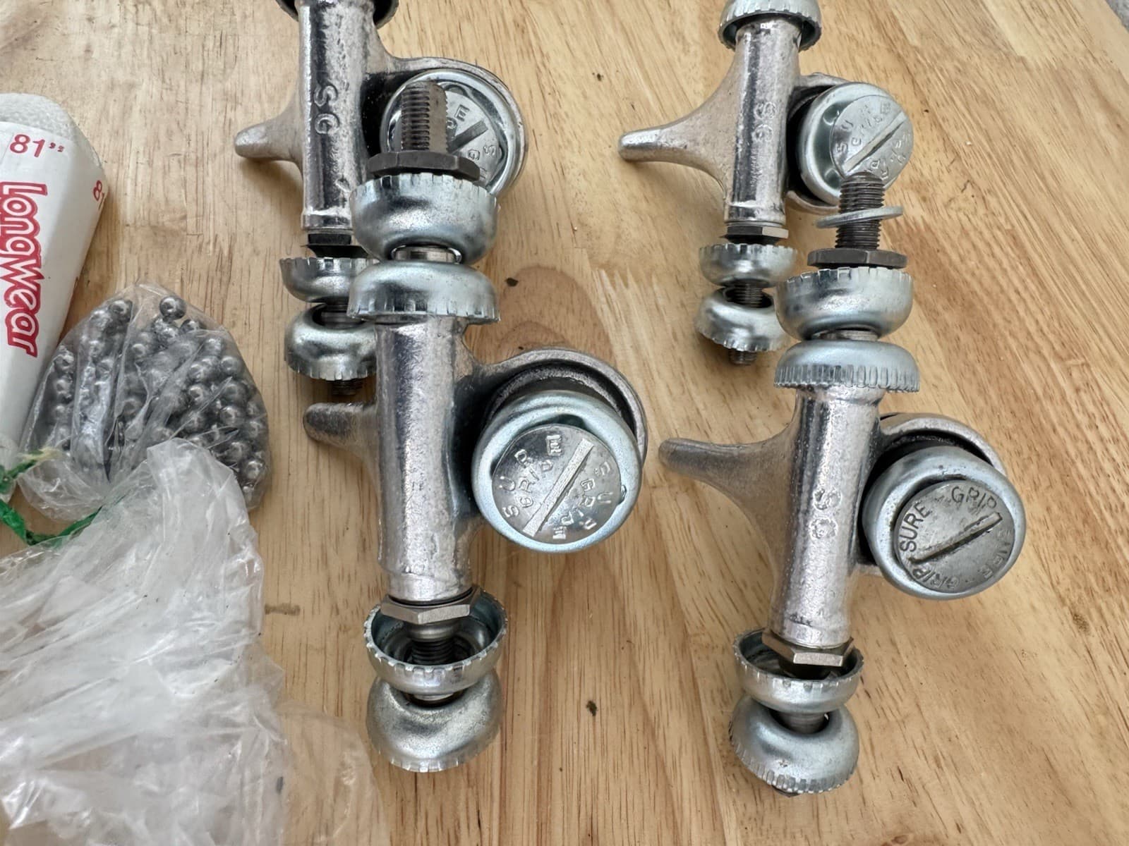 Sure-Grip Vintage Style Trucks Set of 4 3