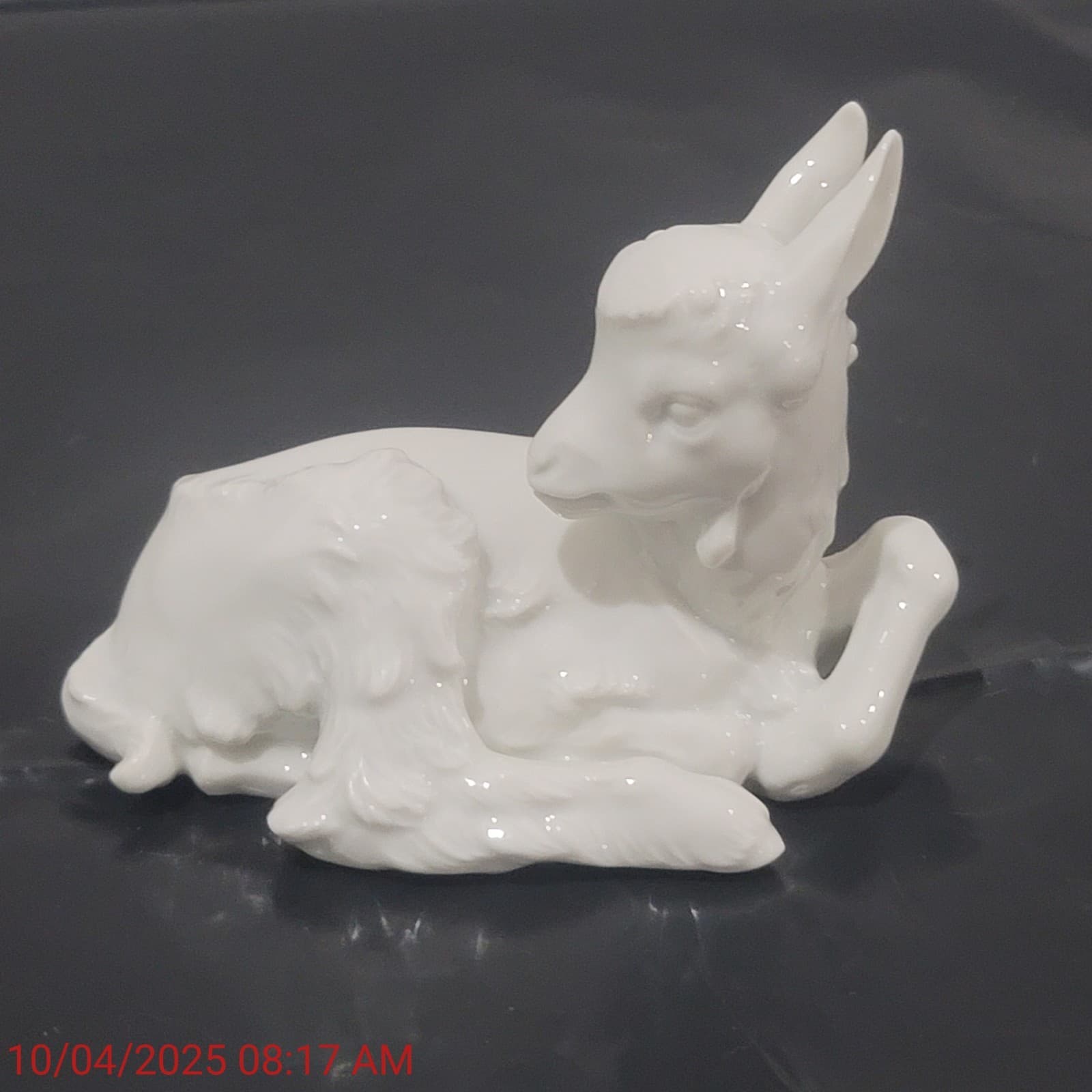 Allach Porcelain Lying Goat Number 102