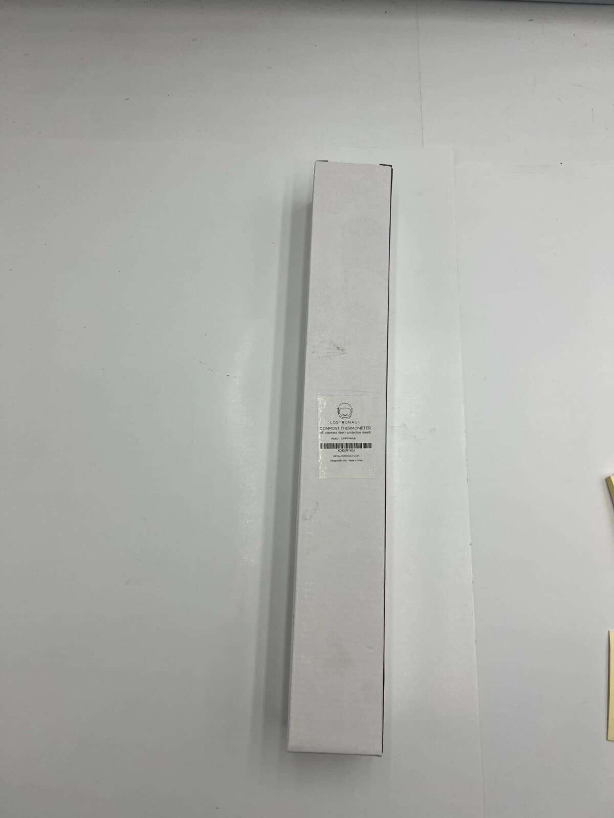 (QTY 2) LOSTRONAUT Compost Thermometer, 16" Stainless Steel & Protective Sheath 3