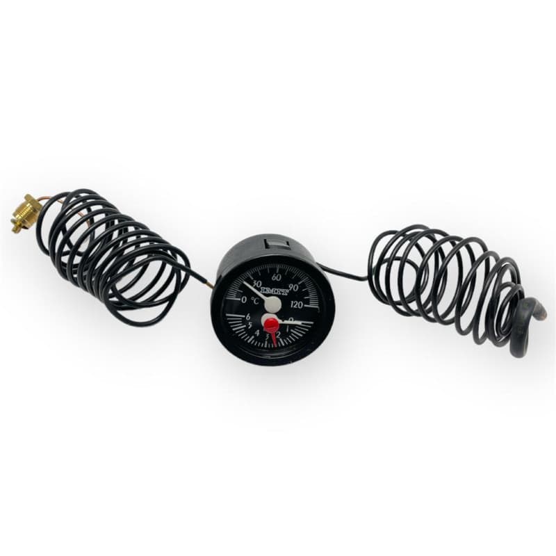 IMIT THERMO-HYDROROMETER THERMOMETER GAUGE Ø 52 mm X 14 BOILER