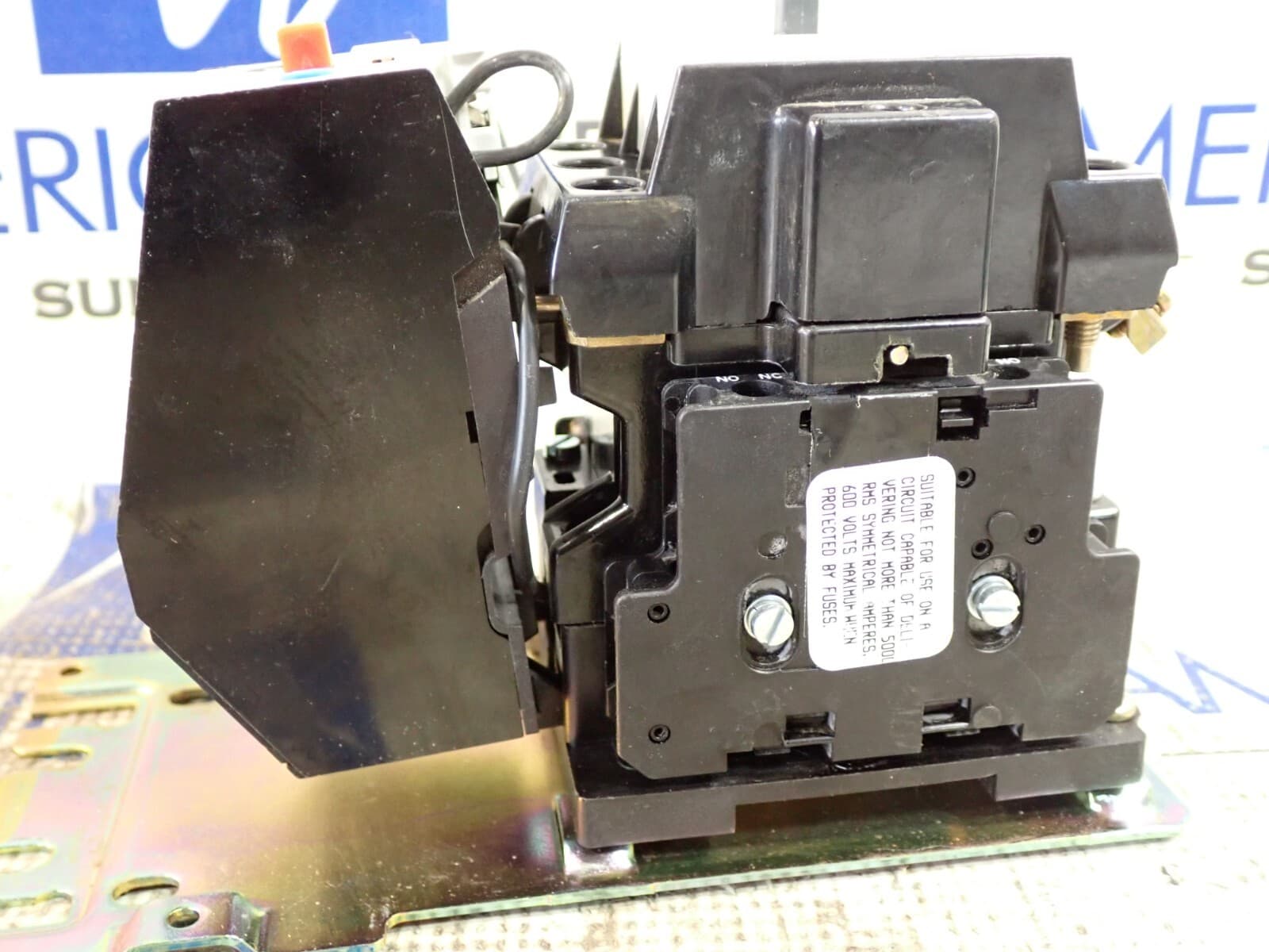 SIEMENS Size 1 Starter SXL CO 27 amp 600v 3UA52 00-1B 1.25-2A OL 120v Coil 5