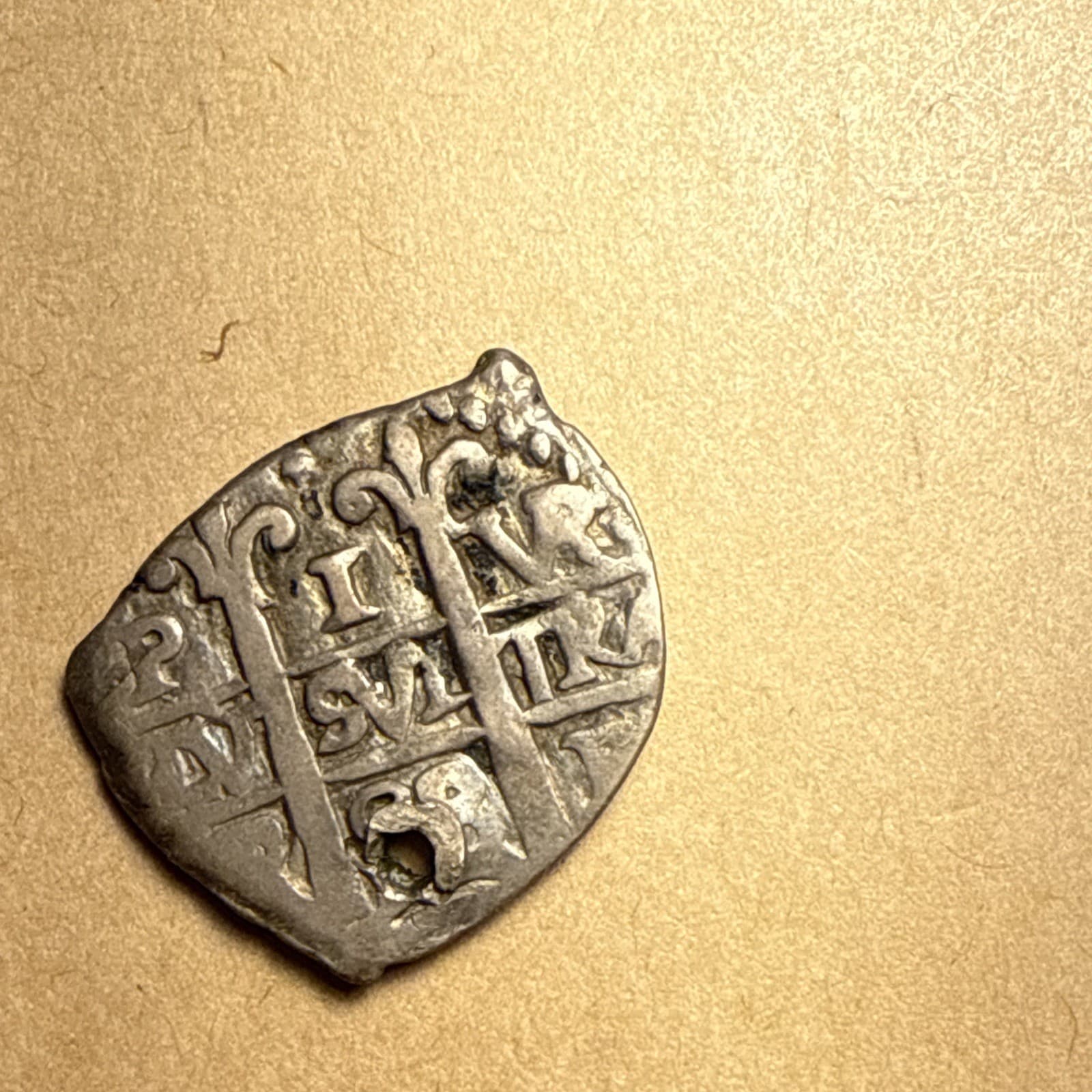 COB Spanish America Potosi 1R 1688 VR  Rare 3