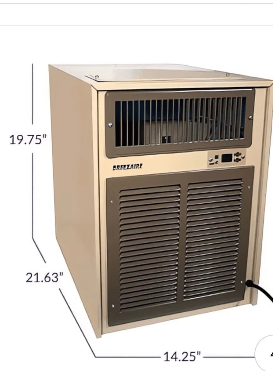 slide 1 Breezaire Products Company 1000 cf Wine Cooling Unit Part #BWKL4000 Part 2