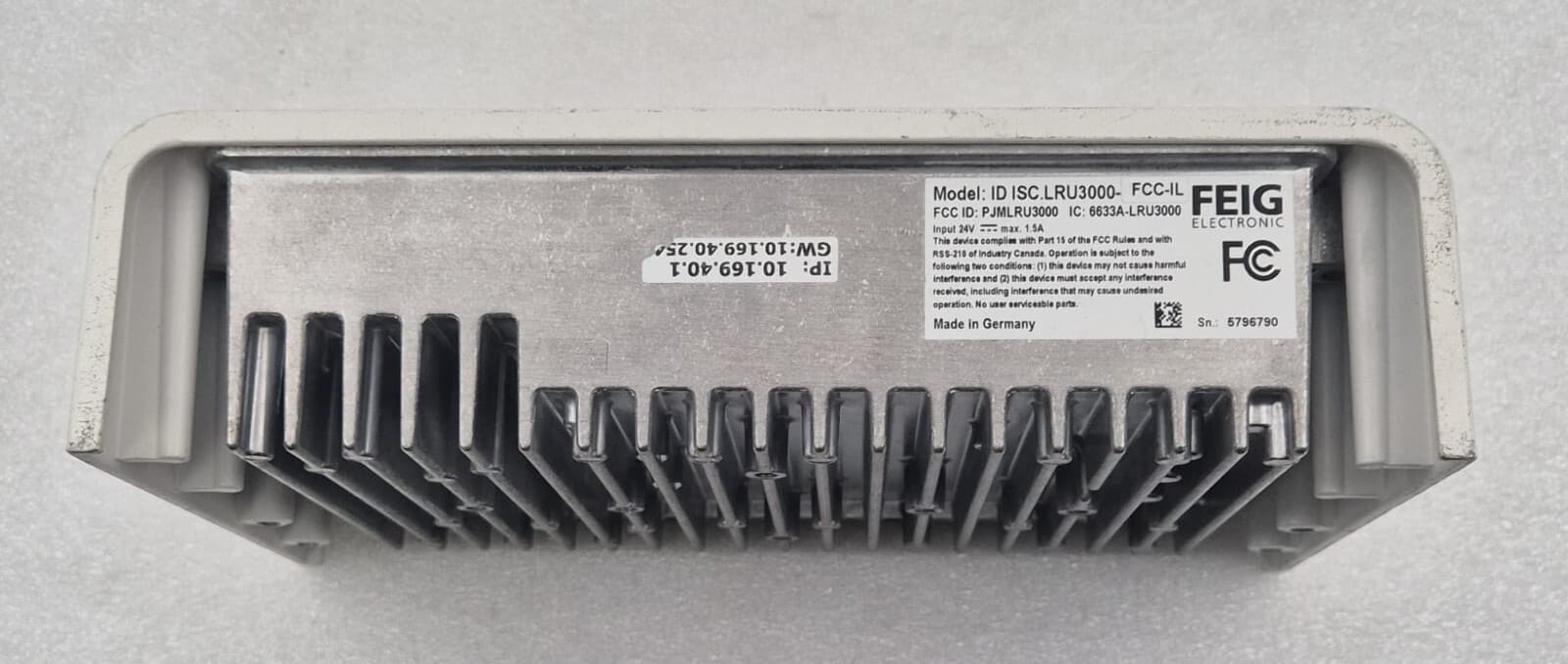 RFID by FEIG Electronic OBID i-scan UHF ISC.LRU3000-FCC-IL PJMLRU3000 LRU3000 4