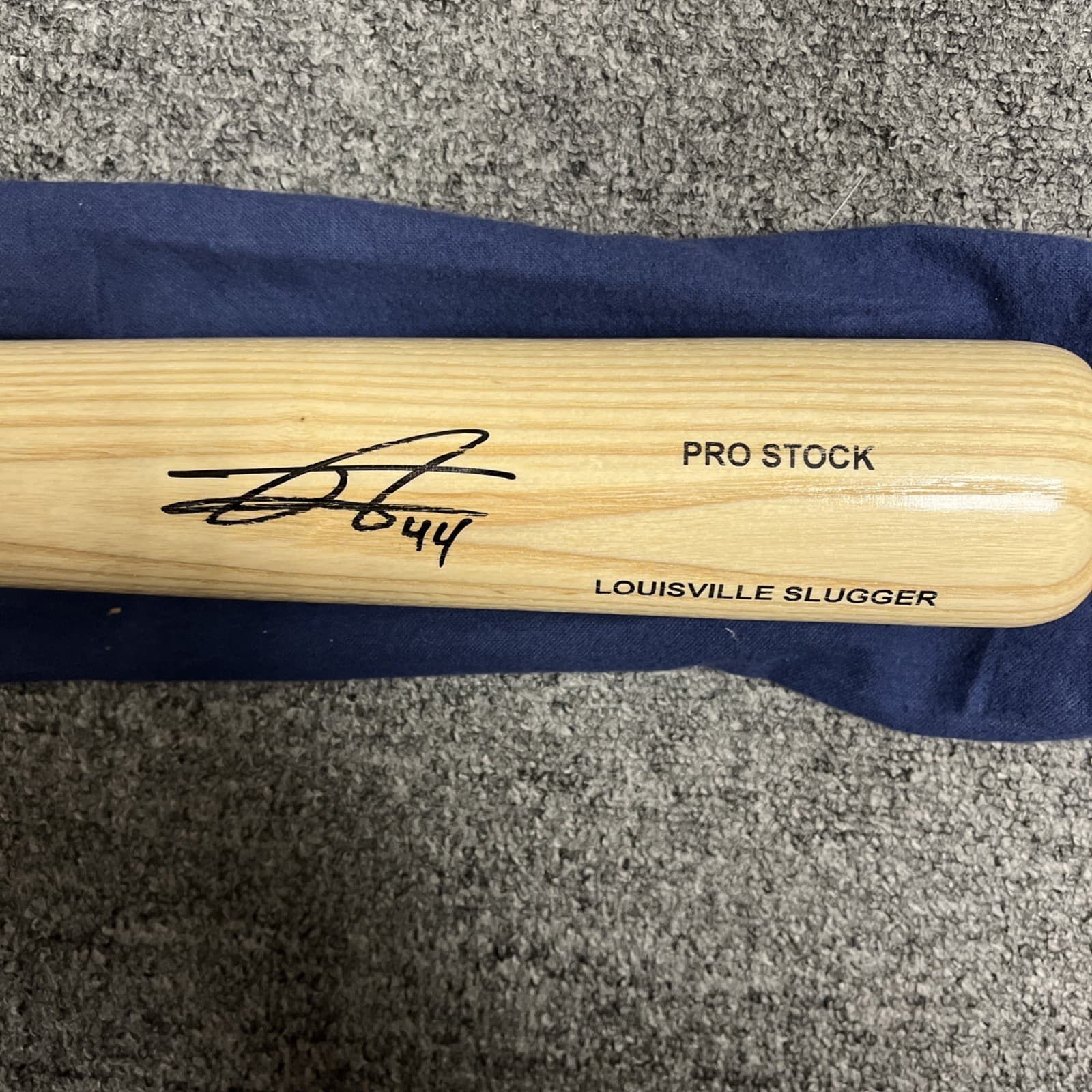 Autographed Baseball Bat Julio Rodriguez #44 Authentication Fanatics Event 3