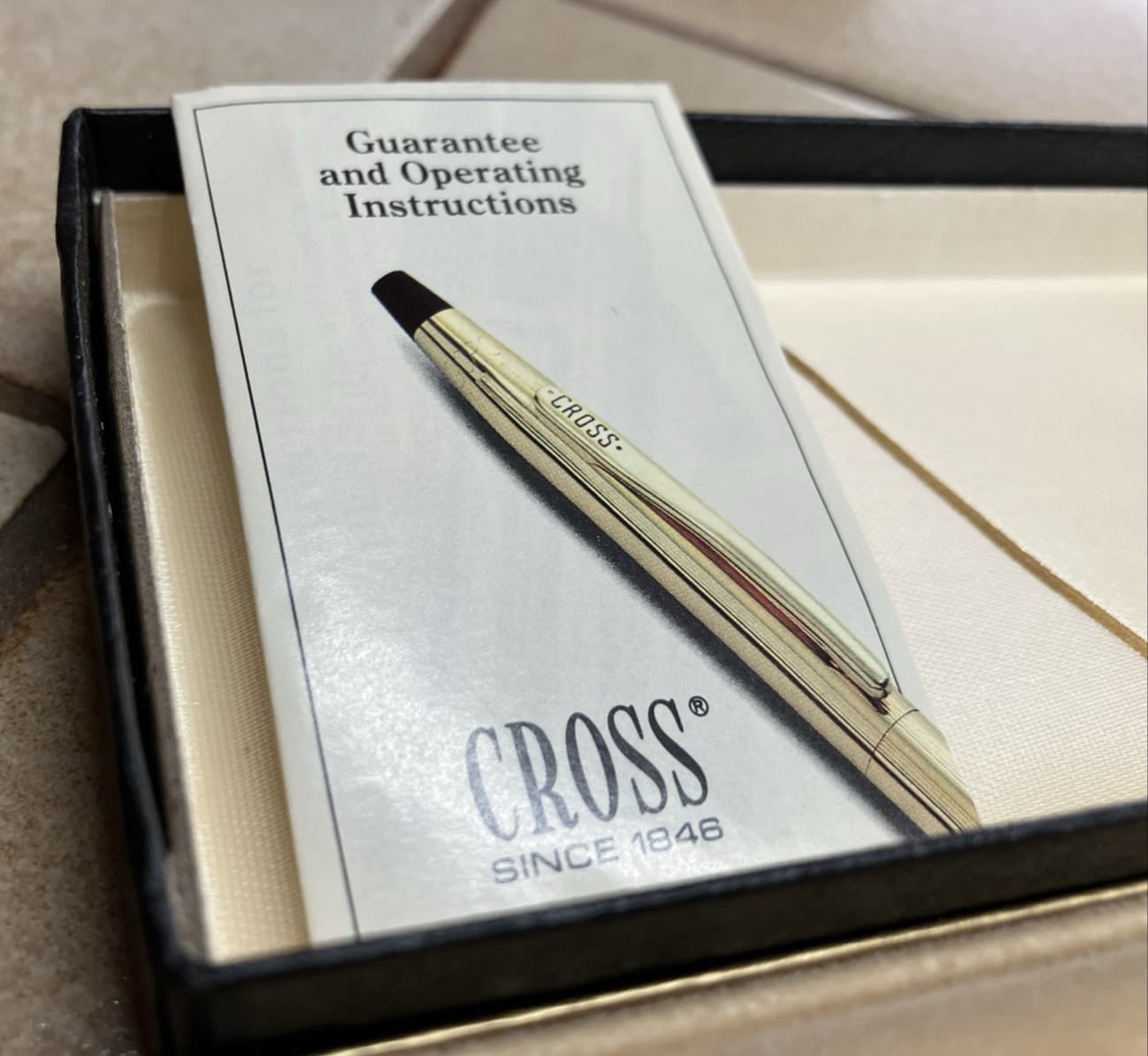CROSS CLASSIC MATTE BLACK 2501 PEN PENCIL SET ENSEMBLE WITH WARRANTY NEW IN BOX 4