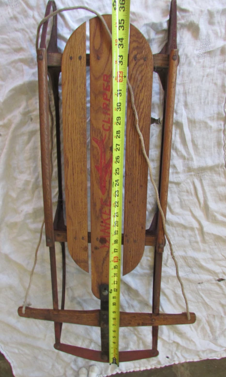 Vintage M No. 11  Yankee Clipper Sled Made By S.L. Allen & Co Inc. Phila. PA 3