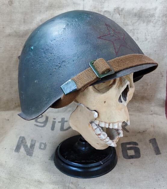 Helmet SSH 39 WW2 Size 3 relic  Soviet Army RKKA big size 2