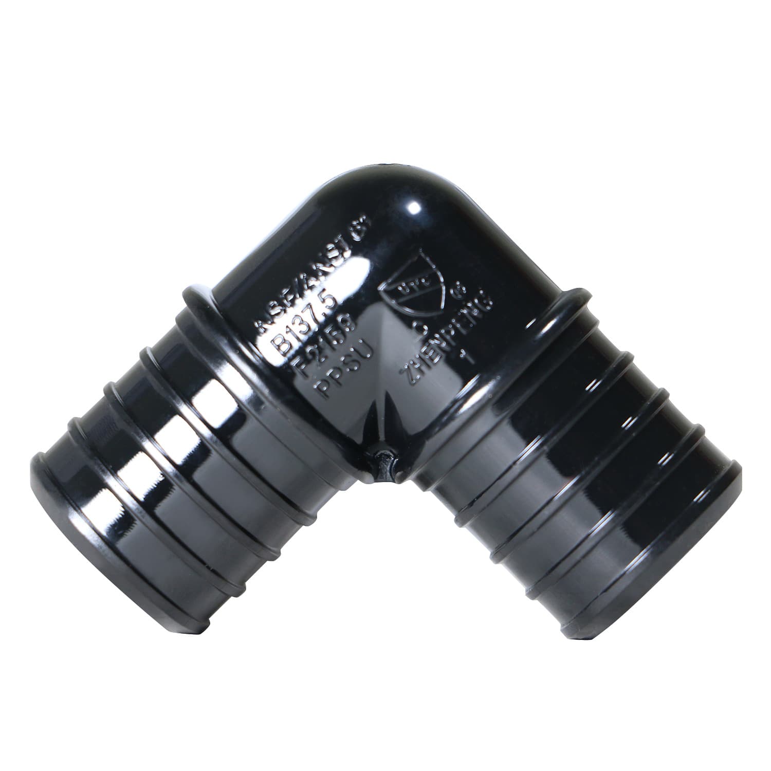 40 Pieces XFITTING 1" Pex B Elbow Poly Alloy Crimp Elbow, Lead Free, NSF, CUPC 2