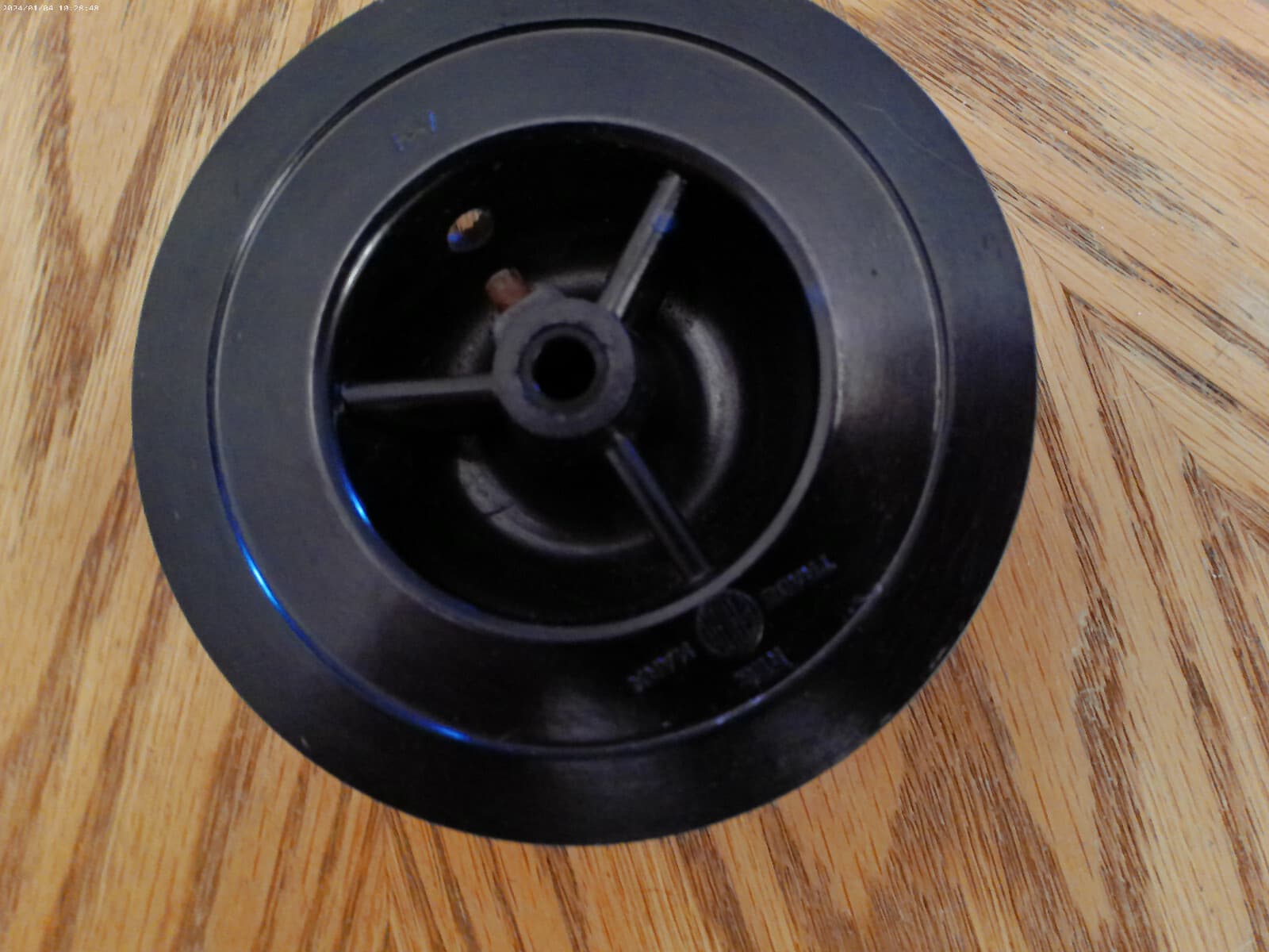 Lot of 3 Vintage Bakelite Radio Dials (3 7/8ths " Dia.) 4