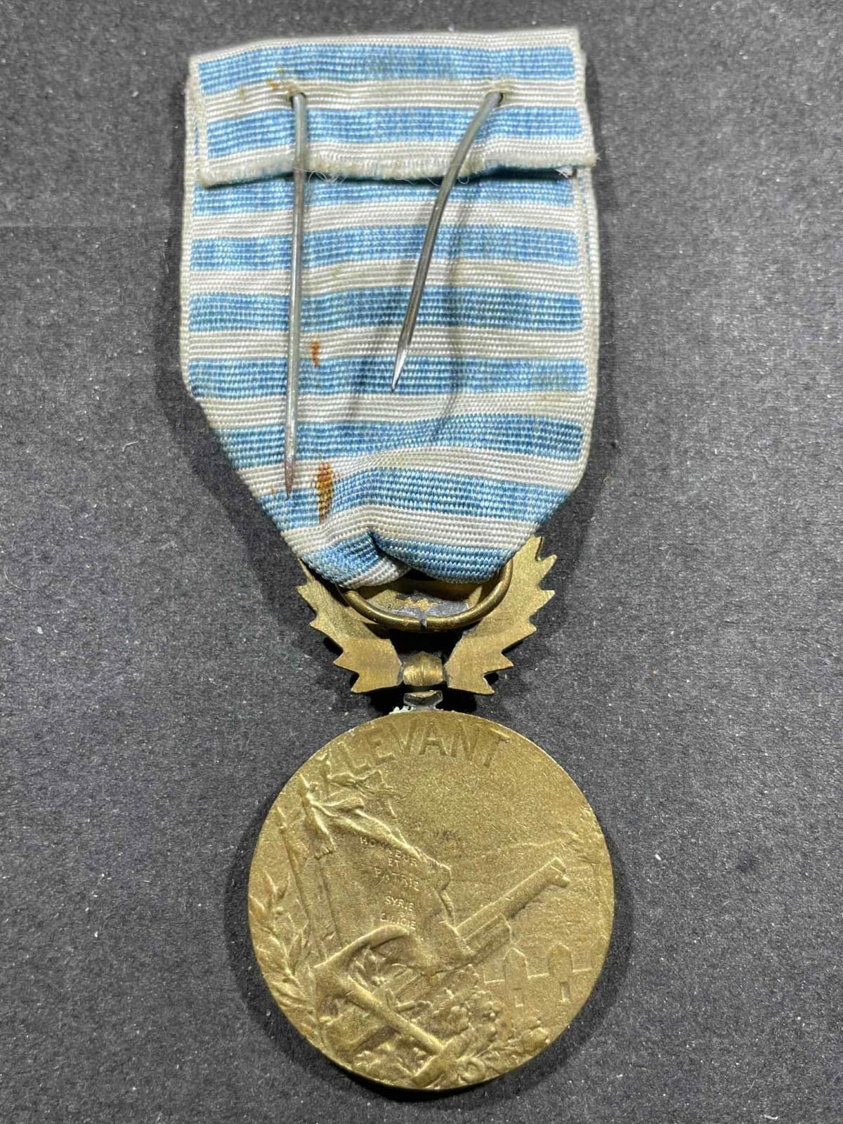 WW1 WWI Imperial French France Army Military Levant Syria Campaign Medal Award 2