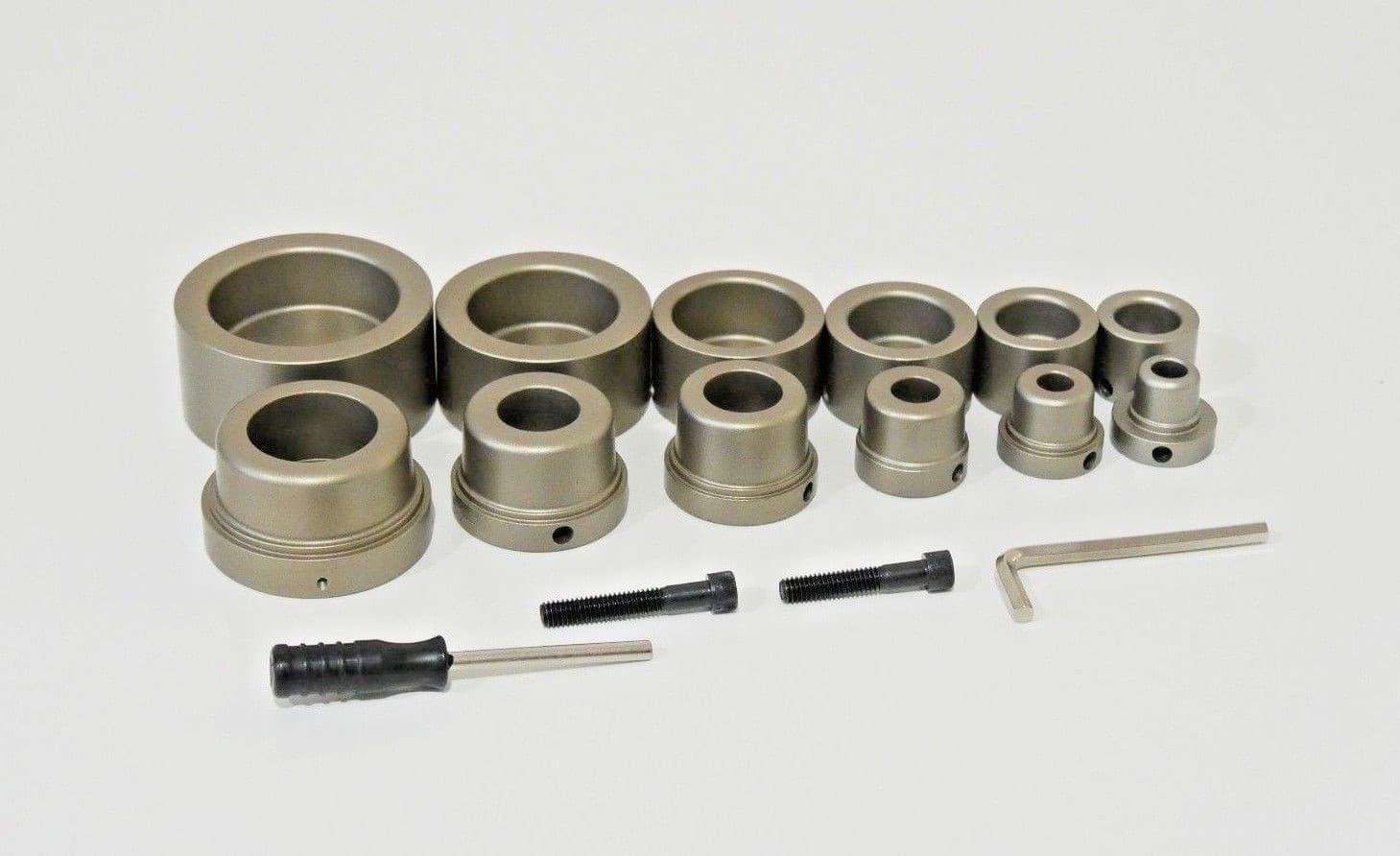 110V - 800W HDPE Pipe Fusion Welding Tool w/ Case & 1/2" - 2" IPS Sockets 4