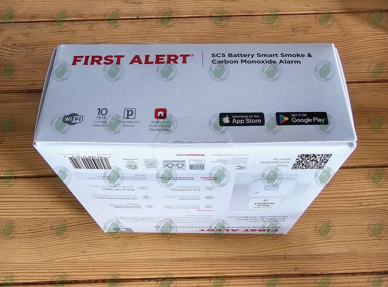 First Alert SC5 Smart Smoke and Carbon Monoxide Alarm ~Battery~ *NEW and SEALED* 3