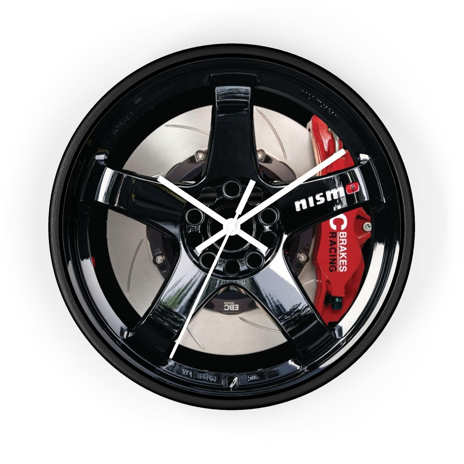 Novelty Nismo LMGT4 Wheel Clock, Rays LMGT4 Garage Wall Clock, GTR Wheel Clock 5