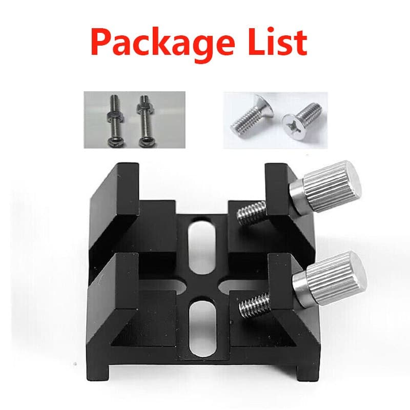 Telescope Finder Scope Dovetail Slot Mount Bracket Base Plate for Celestron New 3